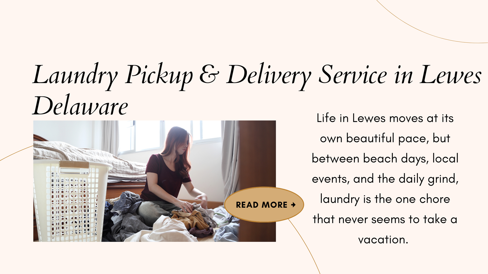 Laundry Pickup & Delivery Service in Lewes