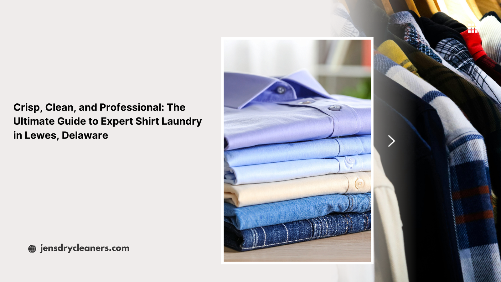 Shirt Laundry in Lewes Delaware